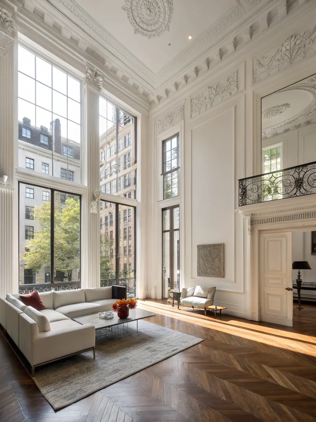 A beautifully renovated home interior featuring open-plan living, natural light, and contemporary finishes, highlighting transformation and comfort.